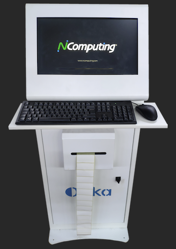 NComputing RXRDP+ Thin Client and kiosk application